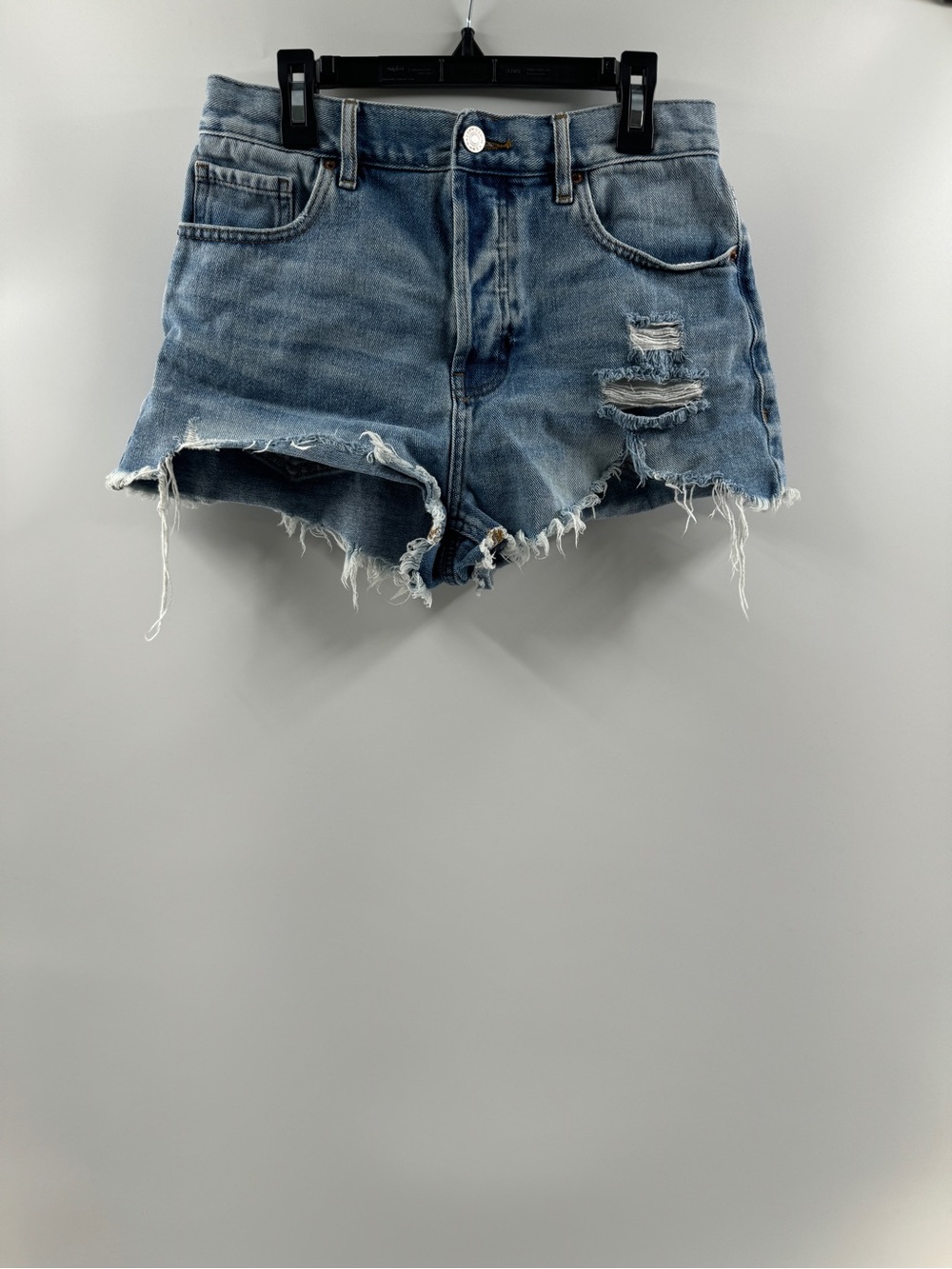 PacSun Vintage High Rise Distressed Denim Shorts – Women's Size 27